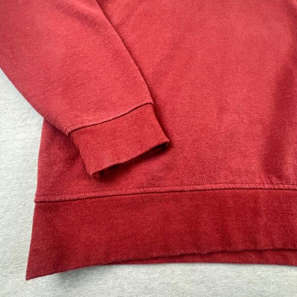 Orvis Orange Red Men's Pullover Quarter Zip Soft XL Comfort X Outdoor Active - Picture 5 of 8